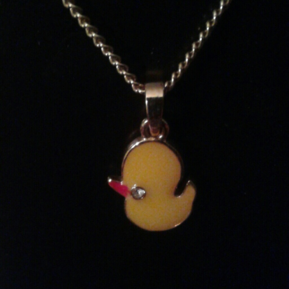 SALE! Nwot Lia sophia duckie necklace So Cute Baby Duck